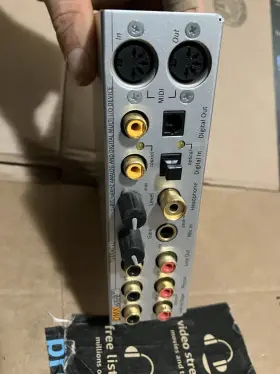 6fire Terratec 24/96 Pc Pro Class Sound Cards Dmx 5.25 Bay Front Module 6fire Terratec 24/96 Pc Pro Class Sound Cards Dmx 5.25 Bay Front Module