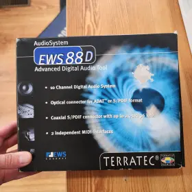 Ews88d Terratec Audiosystem Pci Sound Card - Optical Coaxial Midi Adat S/pdif