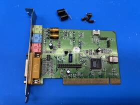 Terratec Ttsolo1-sl Ess Solo 1 Pci Sound Card By Upgraded And New Capacitors