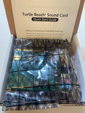 Voyetra Turtle Beach Tbs-3429 Riviera 5.1 Channel Surround Sound Card Internal Pc New