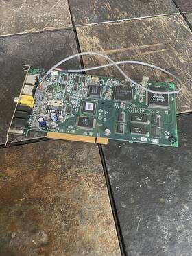 Winnov 500015 Pcba Rev C3 Sound Card Working