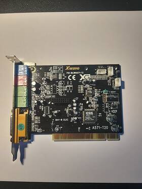 Xwave A571-t20 Pic Sound Card