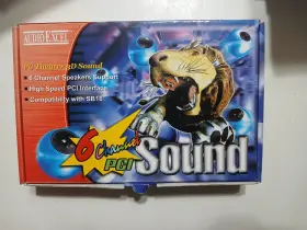 Av512 Zoltrix Vintage Audio Excel 3d 6 Channel Pci Sound/midi Card