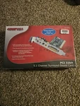 3D Sound, Usa, 4 Channel Card Pci 32BIT Microsoft Computer Parts Nib New. Price: $25.00.