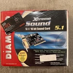 Diamond Xtreme Sound 5.1 / 16 Bit Card Sealed In Box*. Price: $12.60.