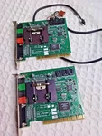 Vtg Creative Labs 5507 Sound Cards Sbpci 128 Rev.c Used. Price: $34.99.