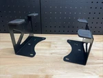 Monzlteck Under Desk Holder Mount For PS5 Disc & Digital Edition - Brackets Only Used. Price: $12.99.