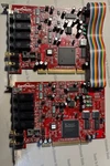 Two Digital Audio Labs Card Deluxe CDX-01 And Connector Cable 4 Channels Analog Used. Price: $125.00.