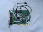 Used Ensoniq Audiopci Sound Card 9714 With Cables. Price: $19.00.