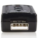 Startech ICUSBAUDIO7 Virtual 7.1 Channel Stereo External Sound Card New. Price: $34.99.