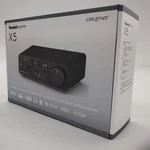 Creative Sound Blaster X5 Headphone Amplifier Good Condition Japan W/accessories Used. Price: $383.33.