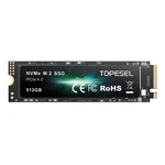 Topesel 512GB 1TB 2TB Internal M.2 Pcie 4.0 Data 4900MB/S Ssd Drive New. Price: $130.95.
