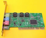 Desktop Pci 3 Port Sound Card Creative Technology CT5808 Used. Price: $22.52.