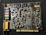 Creative Sound Blaster Live! 5.1 SB0100 Pci Card Windows Xp Retro Gaming Used. Price: $35.00.
