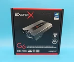 Creative Labs Sound Blasterx G6 Card 70SB177000003 New. Price: $171.50.