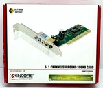 Encore ENM232-VIA 5.1 Channels 24-BIT 96KHZ Pci Interface Surround Sound Card Open. Price: $13.99.