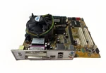Asus P5RD1-VM Motherboard Socket 775 Pentium 3.00GHZ 1GB DDR400 Used. Price: $99.00.