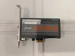 Audioscience ASI5810 Pcie Lp Broadcast Sound Card Aes Digital & Balanced Analog Used. Price: $449.99.