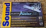Creative Sound Blaster Audigy Se Card SB0570L4 - JS55 Open. Price: $65.00.