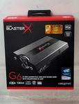 Creative Sound Blasterx G6 SB1770 Hi-res Gaming Dac Usb External Card Used. Price: $129.99.