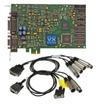 Digigram VX222E 24BIT 192KHZ Aes Digital Broadcast Audio Pcie Card W/ Xlr Cables Good. Price: $393.60.