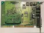 Rare Genuine Ibm S-16WP1/L Sound Card With S-W1/C Wavetable Daughterboard. Price: $199.99.