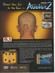 Vintage/retro Creative Sound Blaster Audigy Platinum Print Ad Promo 2004 Used. Price: $14.99.