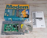 Creative Modem Blaster V.90 DI5660 Isa 16-BIT W Box Manual For Vintage Pc Used. Price: $14.50.