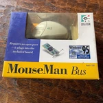 New Vintage Logitech Mouseman Bus Retail & Isa Card #1230. Price: $50.00.