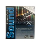 Creative Labs SB0950 Expresscard Sound Blaster X-fi Notebook Audio System New. Price: $49.90.