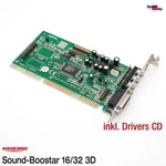 Highscreen Sound-boostar 16/32 3D V1.5 Isa AD1816AJS Card Karte Dos Win Used. Price: $61.11.