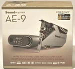 Creative Labs Sound Blaster AE-9 Card With Audio Controls Grey Open Box. Price: $379.99.