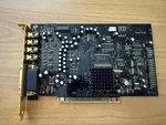Creative Labs SB0460 Sound Blaster X-fi Pci 7.1 Channel Card Used. Price: $24.99.