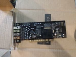 Creative Sound Blaster X-fi Pci (SB0730) Card Used. Price: $65.00.