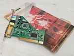 Fortemedia FM801-AU, Vintage Pci Sound Card Ritmo CC-T850, Brand New, Never Used Opened. Price: $67.93.