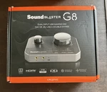 Creative Sound Blaster G8 Dual Gaming Dac Amp External Stereo Usb-c Hdmi Open. Price: $119.00.