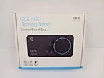 Epos Sennheiser Gsx 300 Gaming Series - External Sound Card Black Open. Price: $24.95.