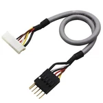 Front Panel Audio Adapter Cable For Creative SB0200 SB0220 SB0240 SB0350 SB0370 New. Price: $5.15.