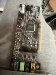 Creative Sound Blaster Live 24 Bit 7.1 Channel Pci Card SB0410 K4562 Used. Price: $15.00.