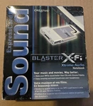 Nos Creative Labs SB0710EF Sound Blaster X-fi Expresscard Xtreme Audio Notebook New. Price: $45.00.