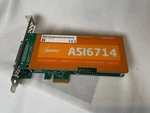 Audioscience ASI6714 Broadcast 4CH Aes Digital & Balanced Analog Pcie Sound Card Used. Price: $649.00.