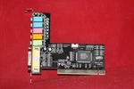 Sabrent, CMI8738, 6-CHANNEL, Pci Sound Card (SBT-SP6C) Used. Price: $20.00.