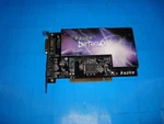 Razer Barracuda AC-1 Gaming Audio Card, 7.1 Channels, Pci, S/pdif, Hd-dai Used. Price: $50.00.