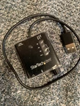 Startech Usb Stereo Audio Adapter External Sound Card With Spdif Digital Used. Price: $40.00.