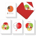 10 Asst'd Funny Christmas Greeting Cards W/envelopes (5 Designs) Off The Charts New. Price: $16.97.