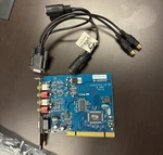 Used M-audio Audiophile 24/96 Digital Card W/break Out Cable. Price: $70.00.