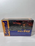 Creative Sound Blaster Pci 512 (SB4790) Channel Midi Line In/out - New Sealed. Price: $125.90.