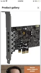 Creative Sound Blaster Audigy Fx V2 Pcie 5.1 Plug-in Card New. Price: $50.00.