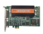 Audioscience ASI6614 Broadcast Multichannel Pcie Aes Digital - Card Only Used. Price: $279.99.