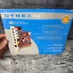 Dynex DX-SC51 Pci Sound Card/ Box New. Price: $27.99.